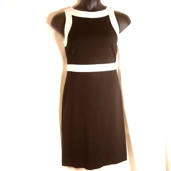 Talbots Dresses & Skirts - Talbot's Black and White Dress EUC ❤️